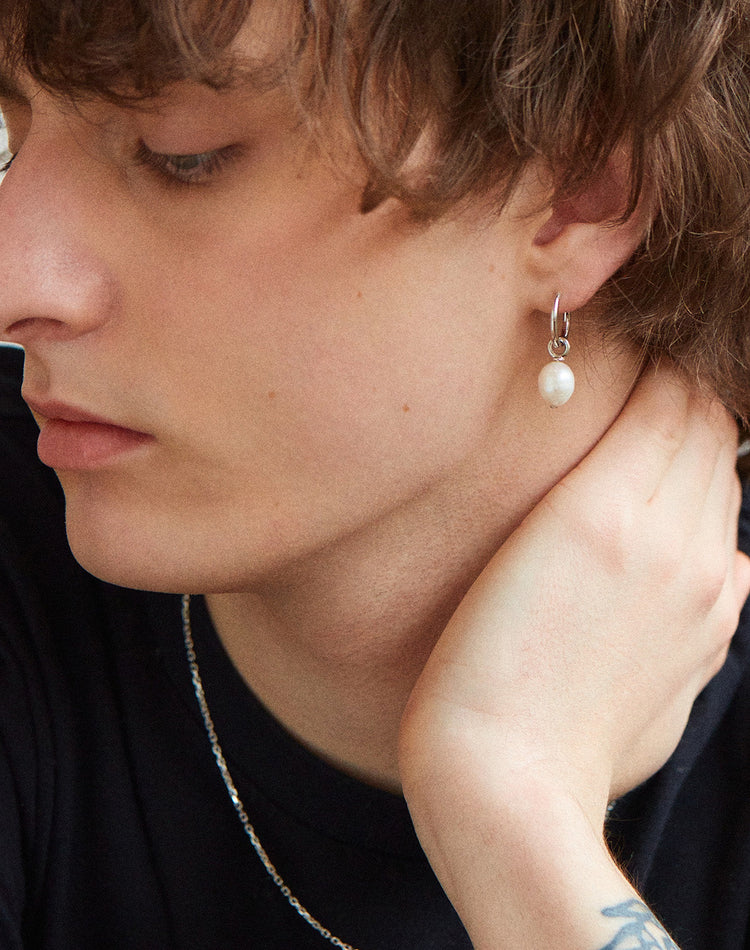 Ada Earring Charm in Silver